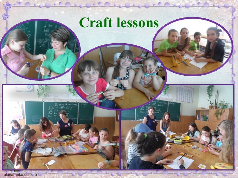 Craft lessons